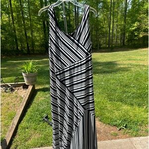 Beautiful white and black sundress AB studios size XL